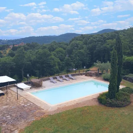 Casa de Férias Panoramic Between Umbria And Tuscany Lugnano