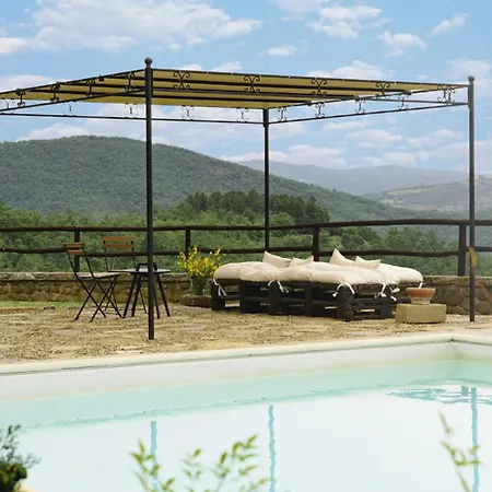 Сasa de vacaciones Panoramic Between Umbria And Tuscany Lugnano