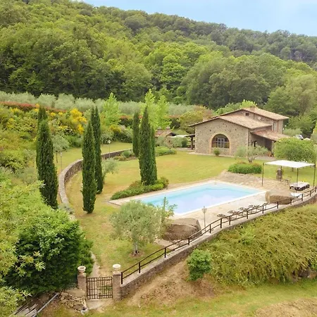 Panoramic Between Umbria And Tuscany Casa de Férias Lugnano
