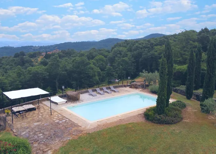 Casa de Férias Panoramic Between Umbria And Tuscany Lugnano